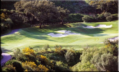 Golf in Spanien Green